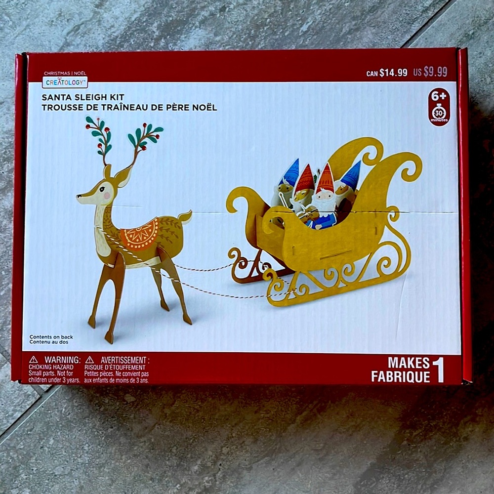 Creatology Santa Sleigh Kit